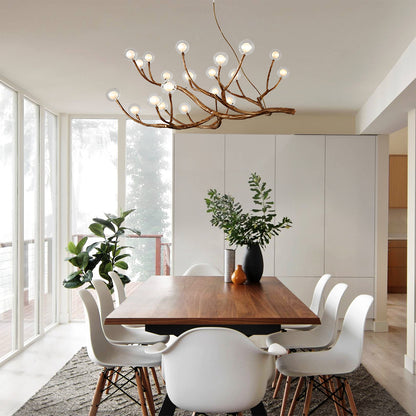 Branch Bubble Ball Chandelier