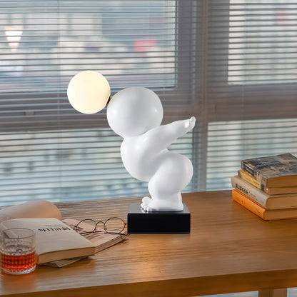 Bubble Figure Table Lamp