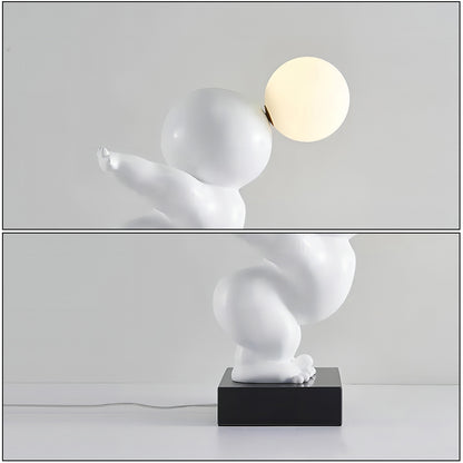 Bubble Figure Table Lamp