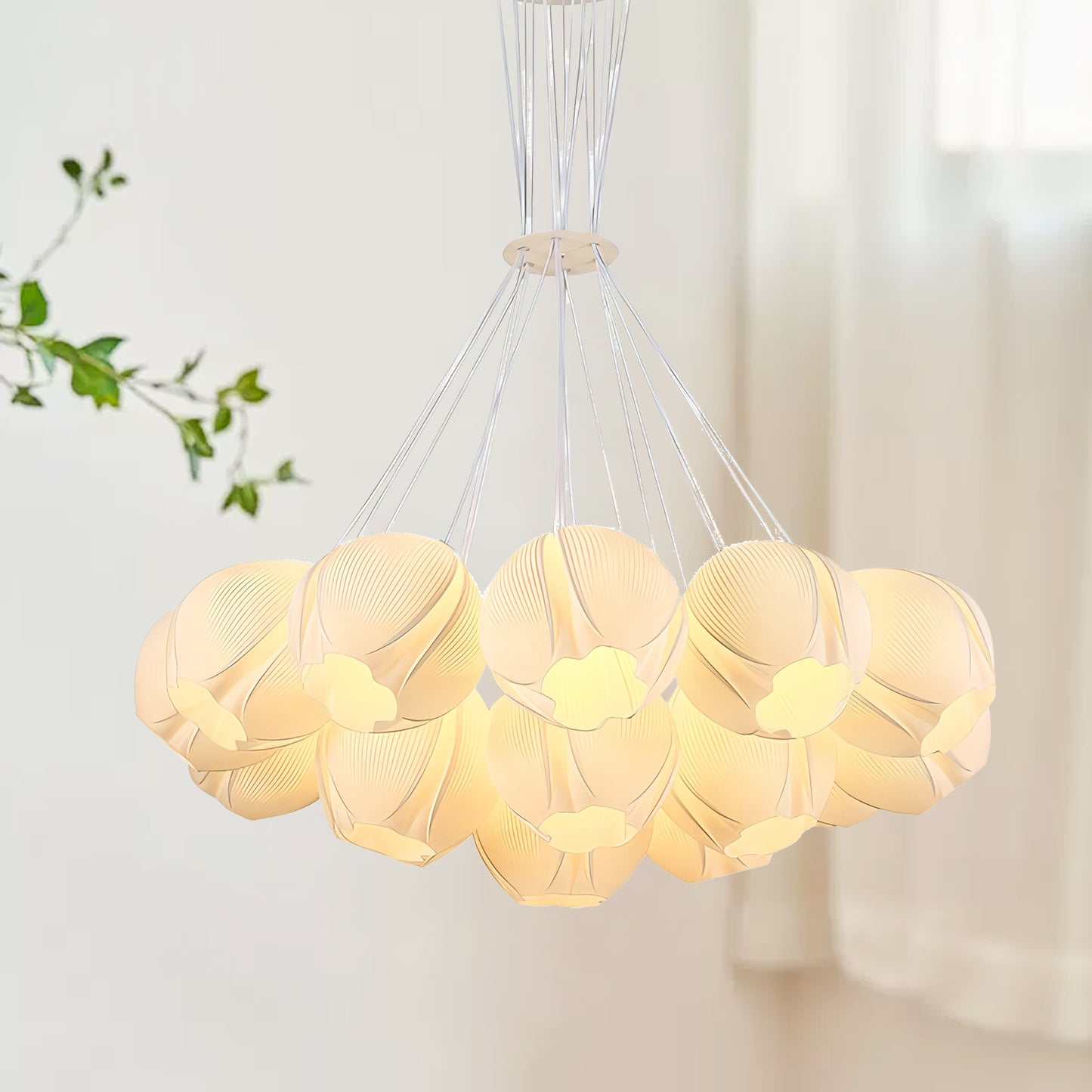 Bud Bouquet Chandelier