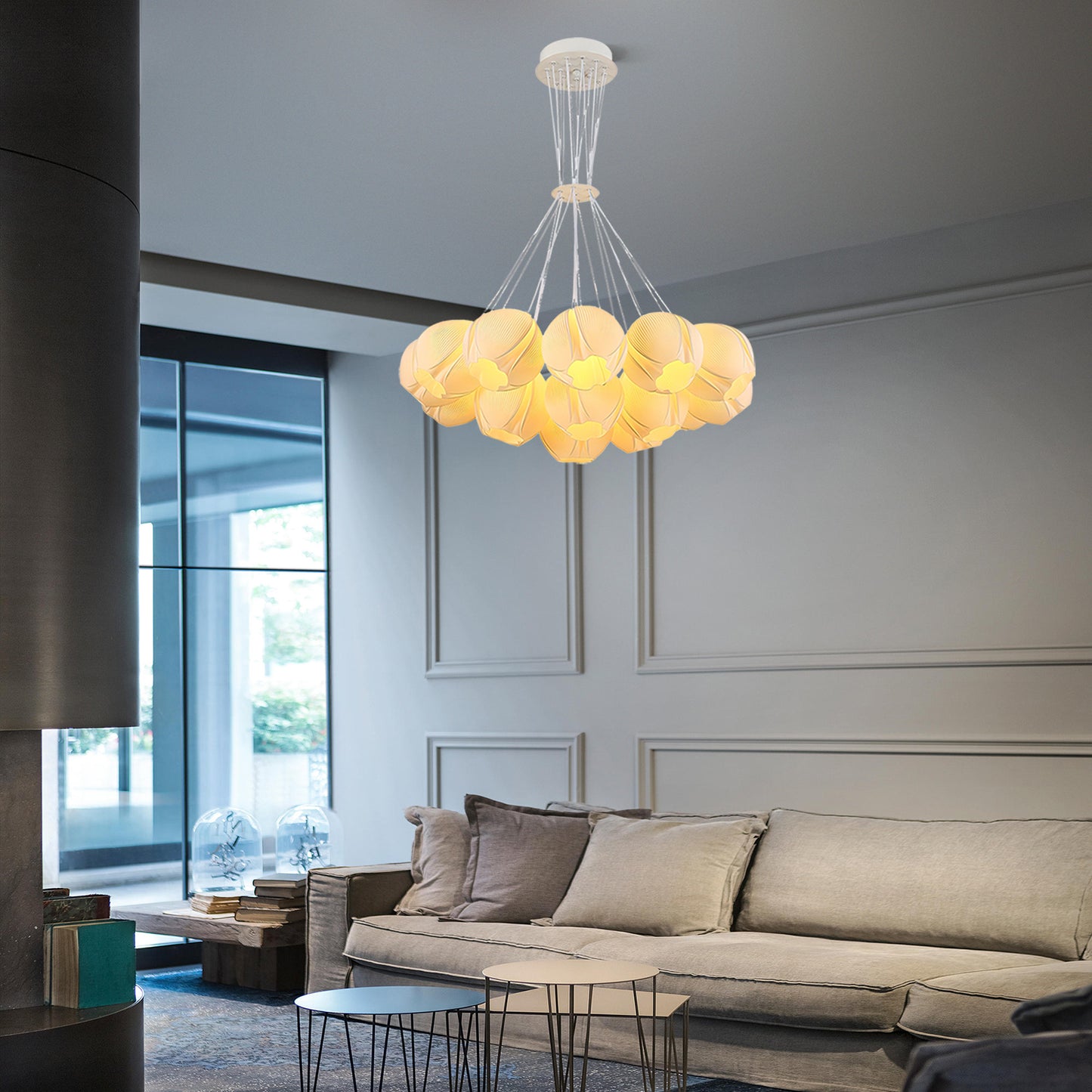 Bud Bouquet Chandelier