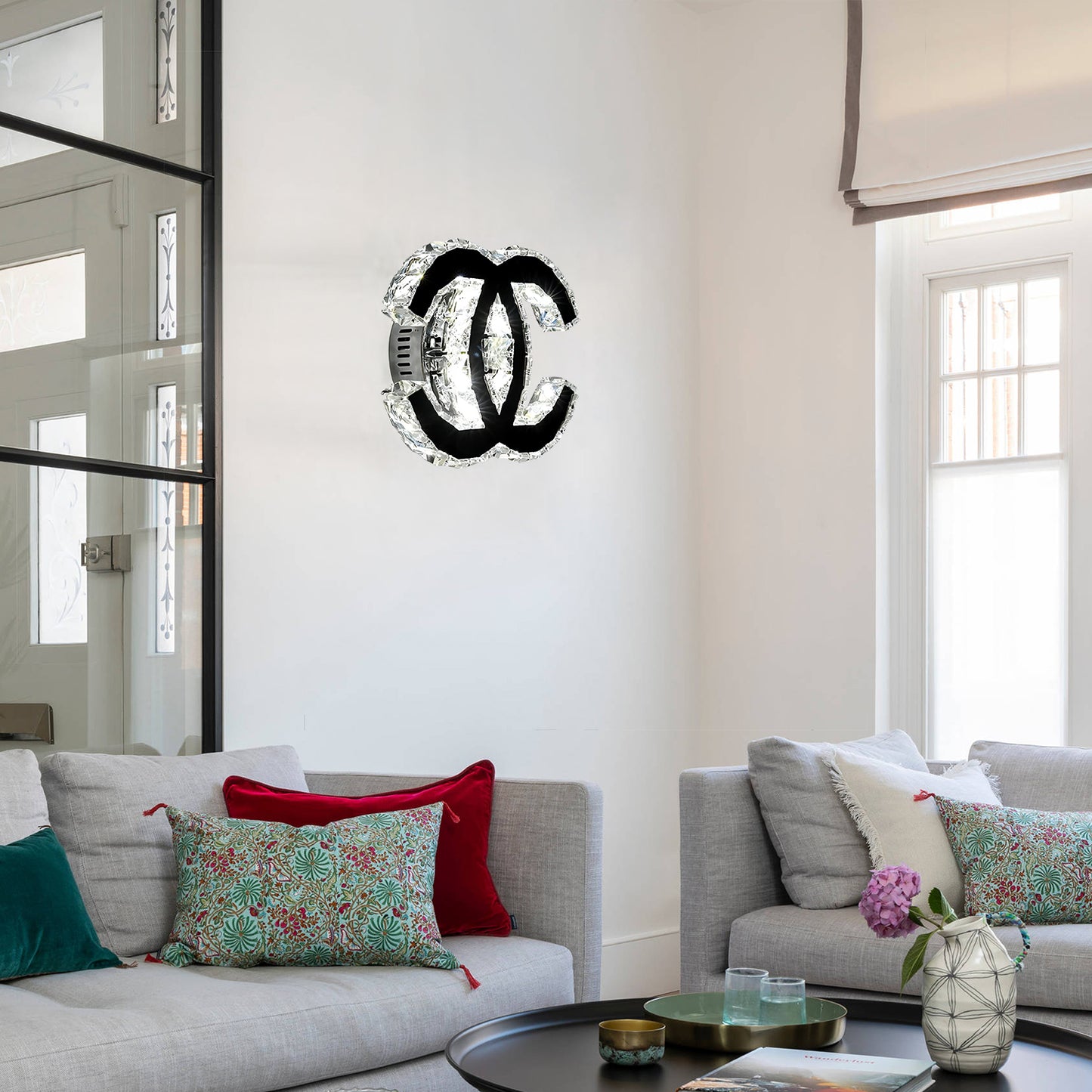 CC Crystal Sconce