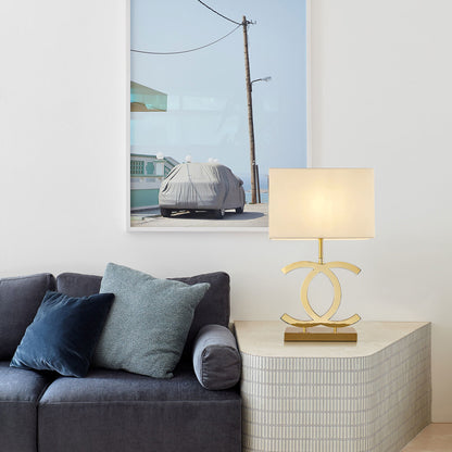 CC Stainless Steel Table Lamp