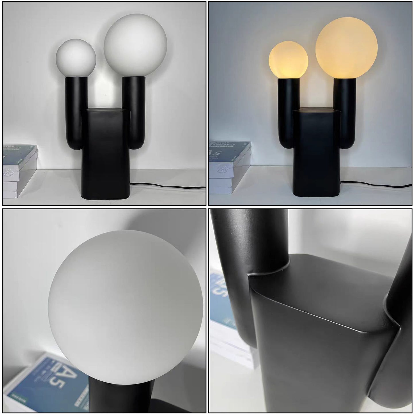 Cactus Globe Table Lamp