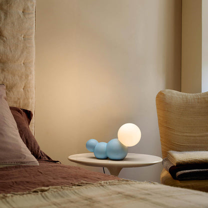 Caterpillar Resin Table Lamp