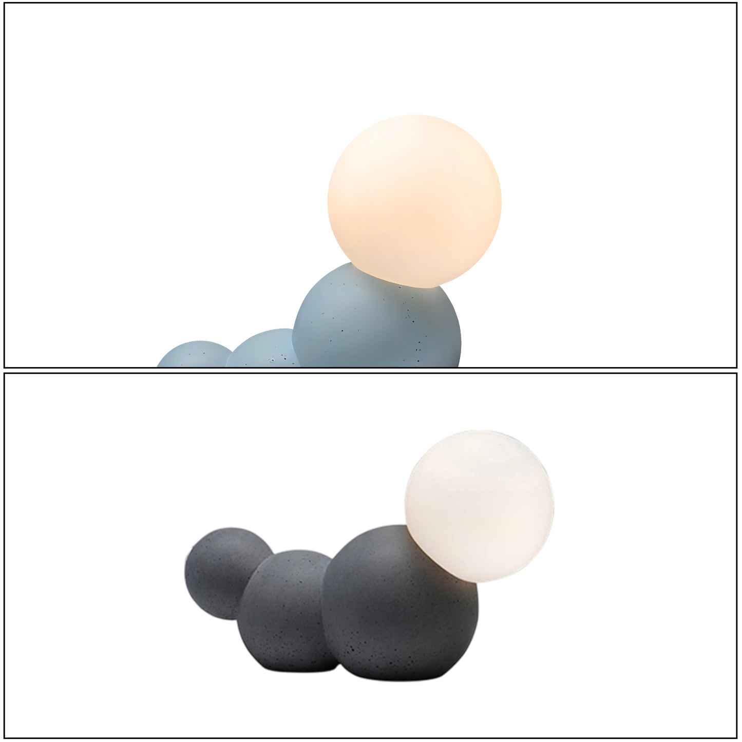 Caterpillar Resin Table Lamp