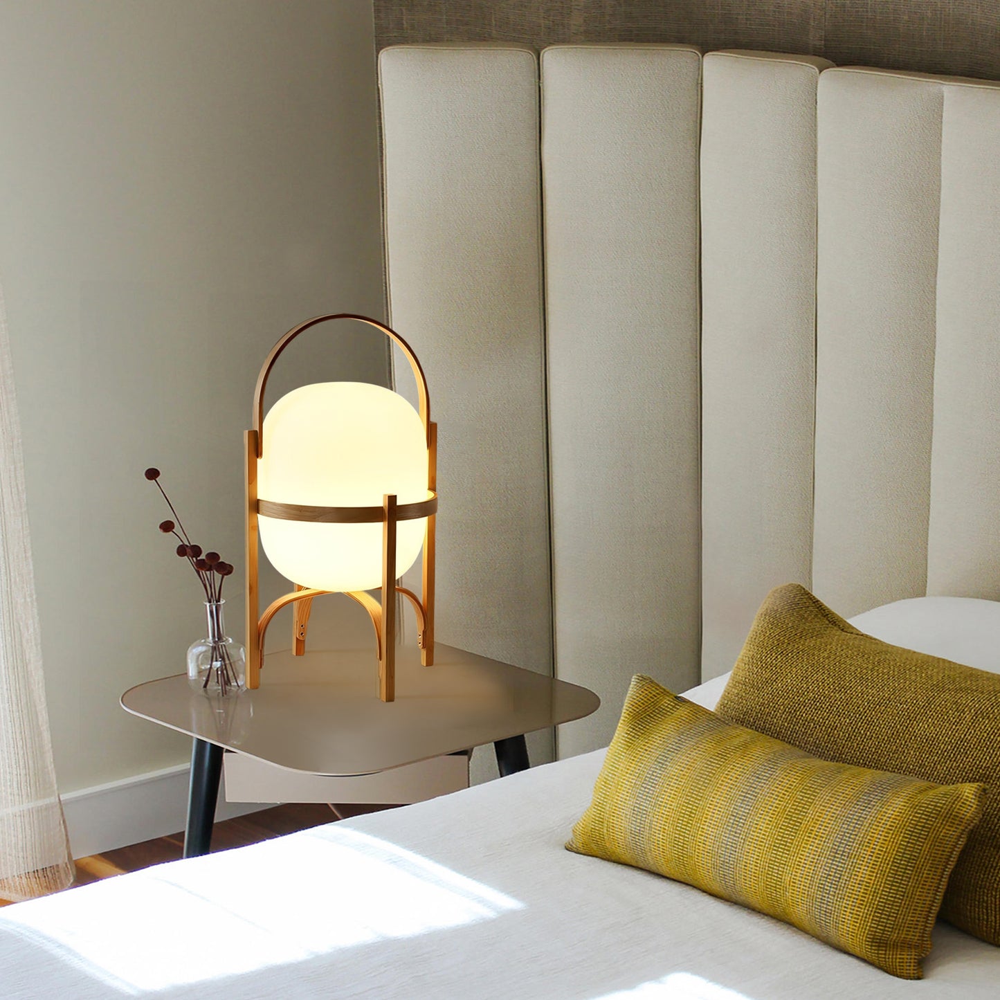 Cestita Wood Table Lamp