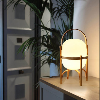 Cestita Wood Table Lamp