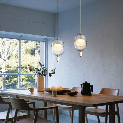 Chaplin Glass Pendant Light