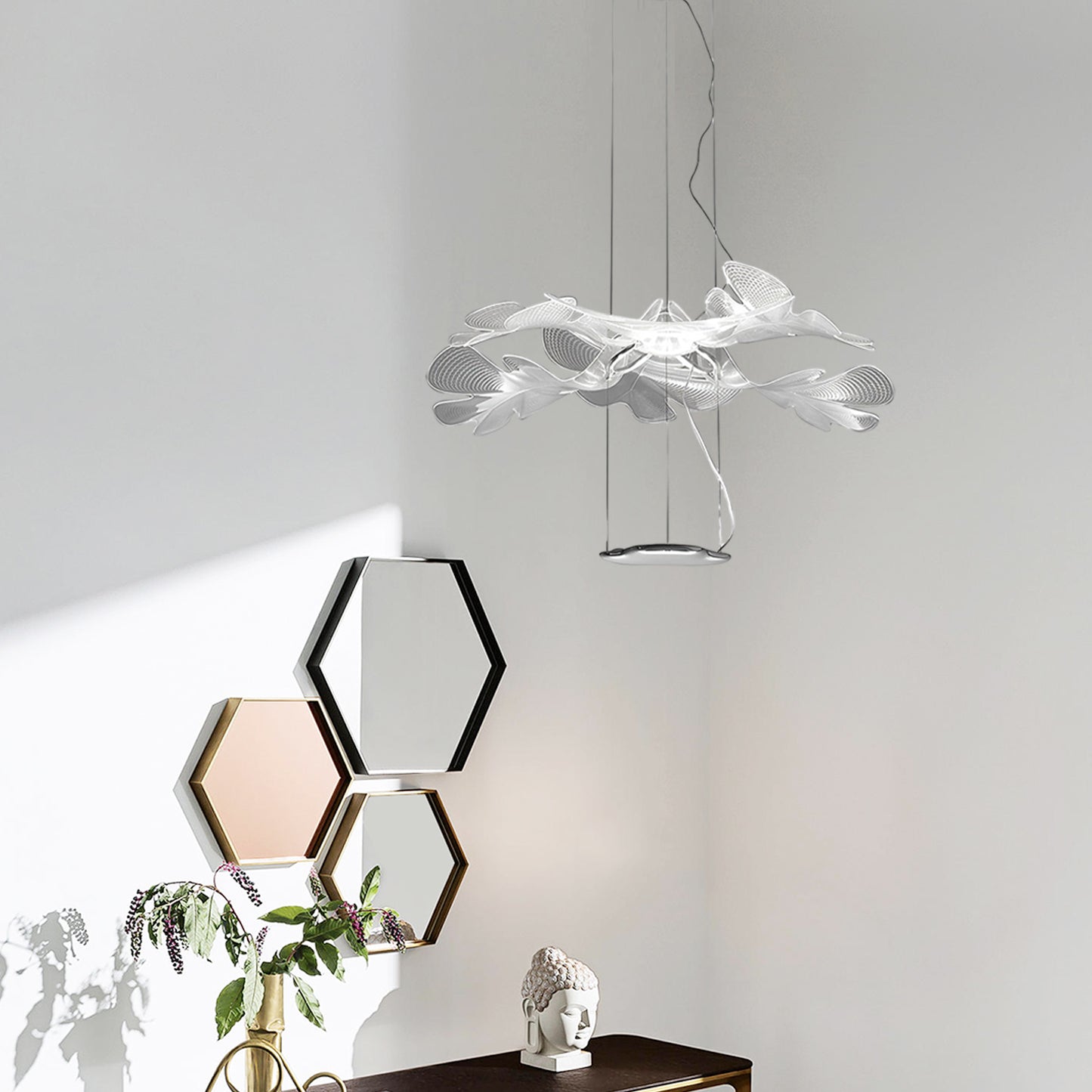 Chlorophilia Floral Pendant Light