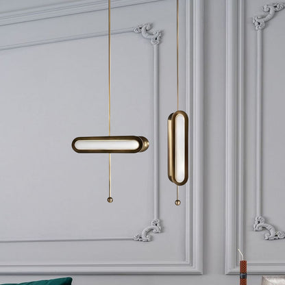 Circuit Oval Pendant Lamp