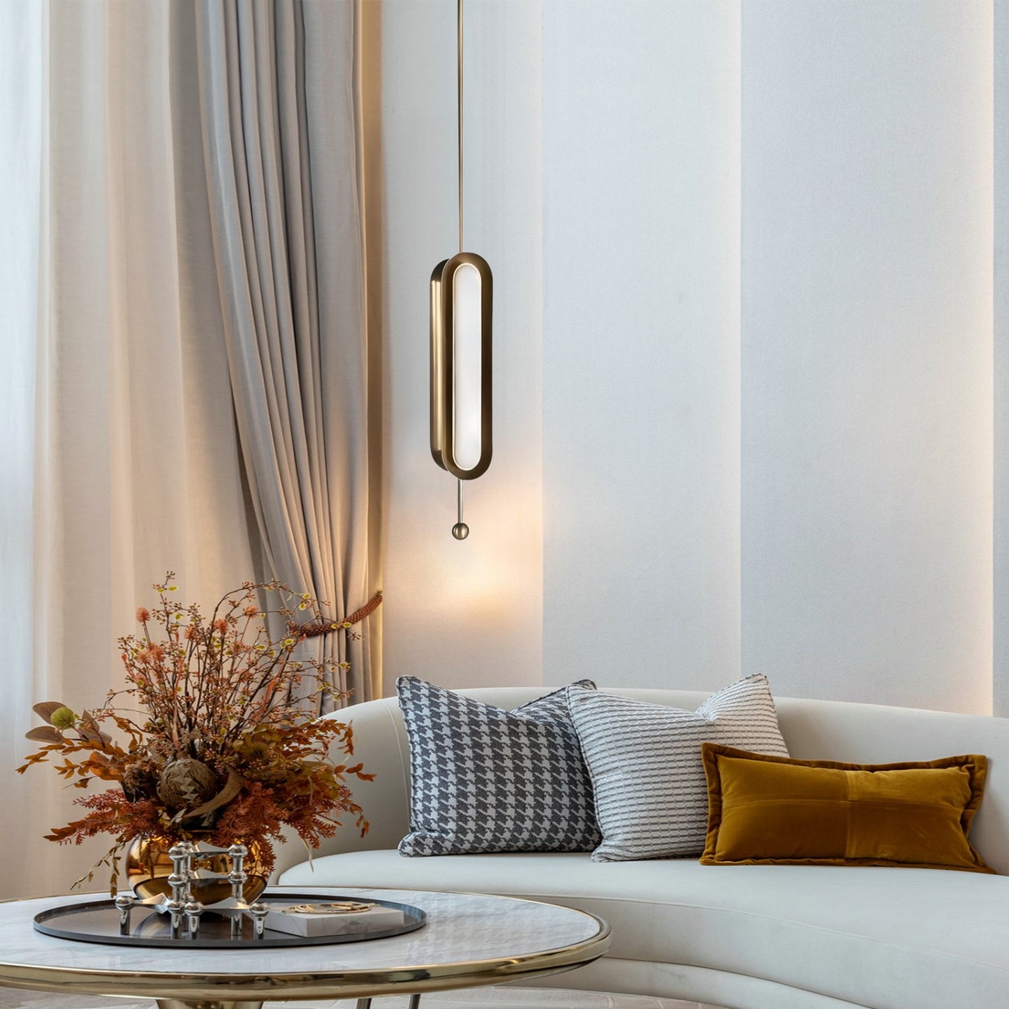 Circuit Oval Pendant Lamp