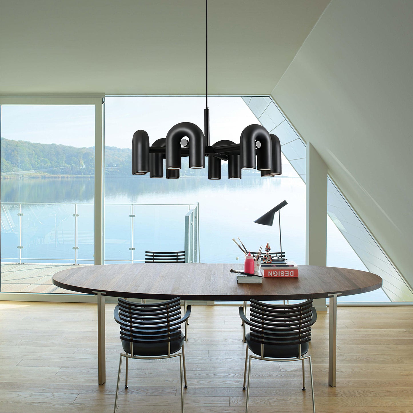 Cirkus Tube Chandelier