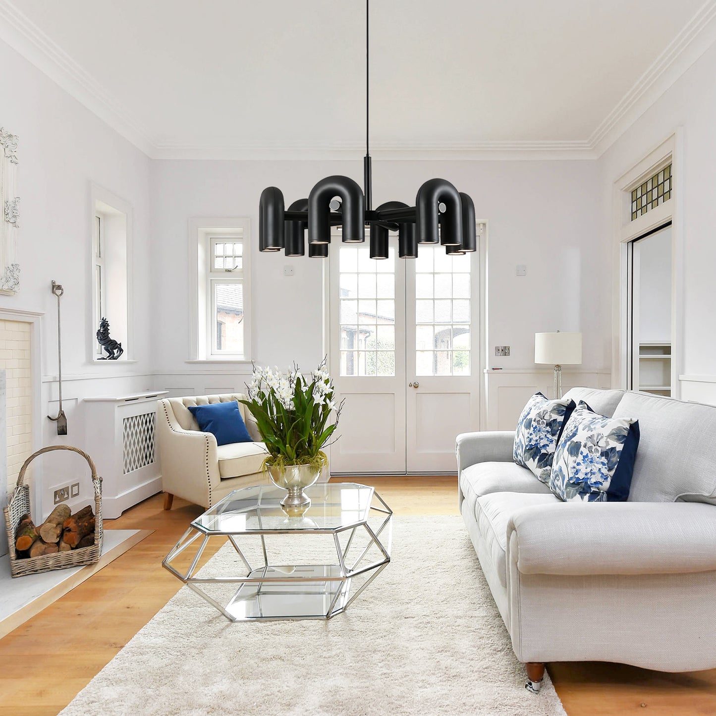 Cirkus Tube Chandelier