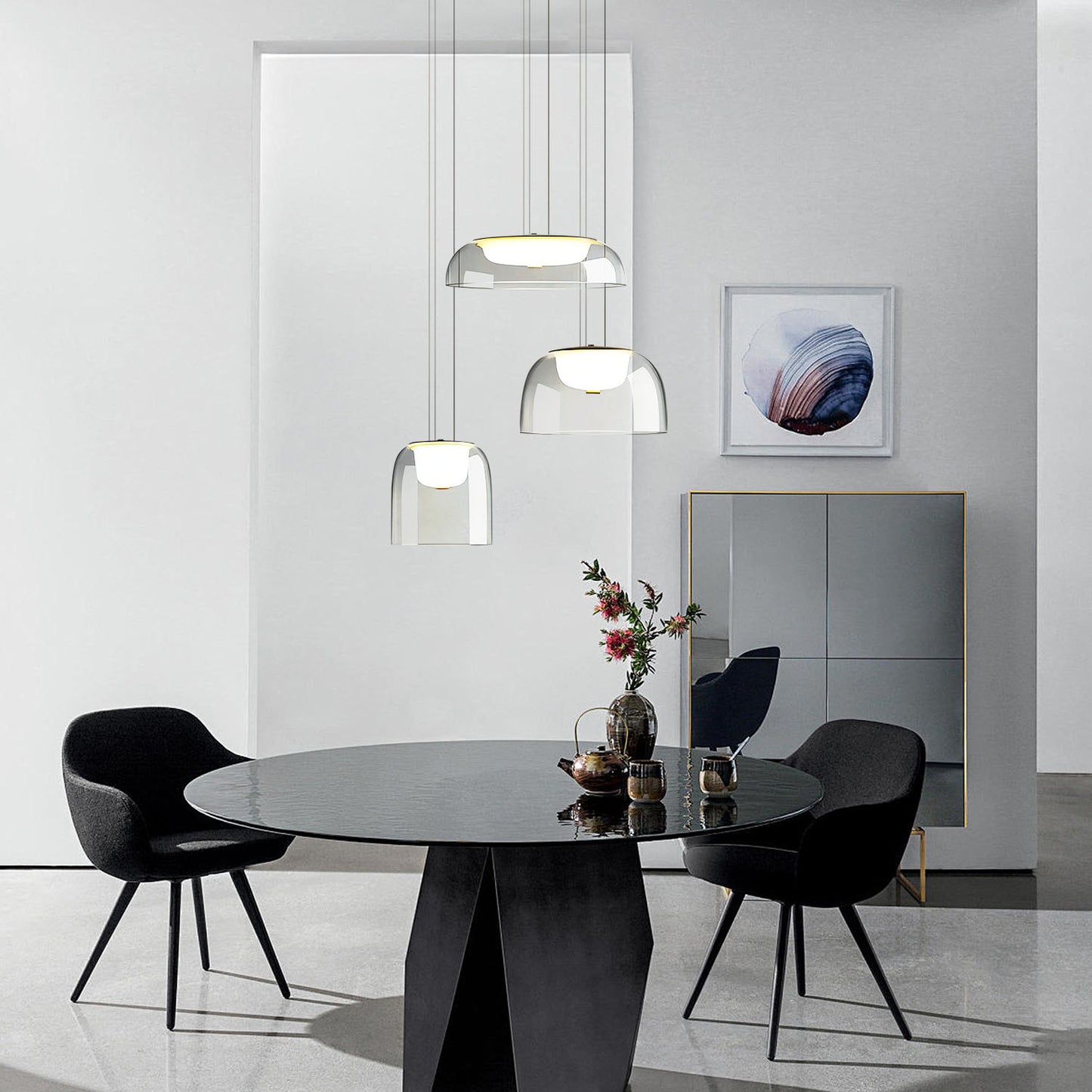 Clifton Glass Pendant Light