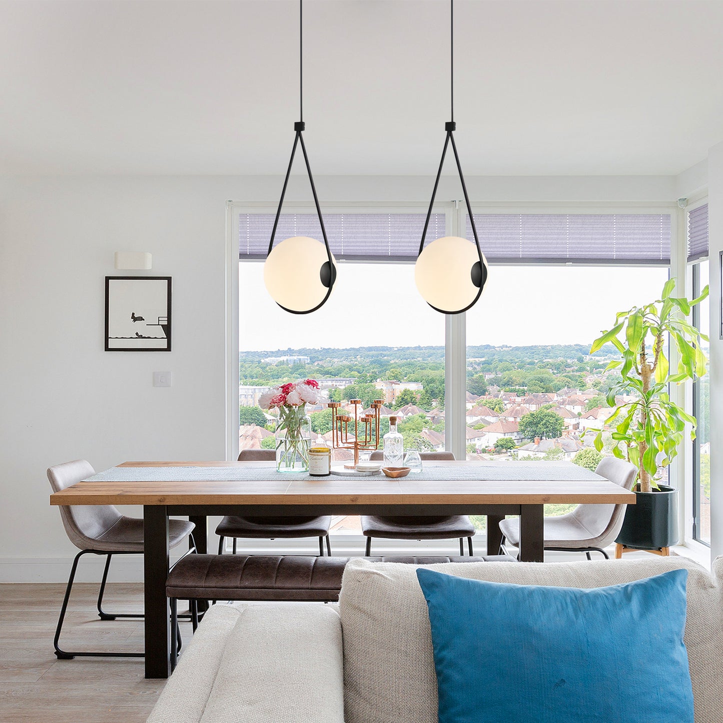 Corda Orb Pendant Lamp