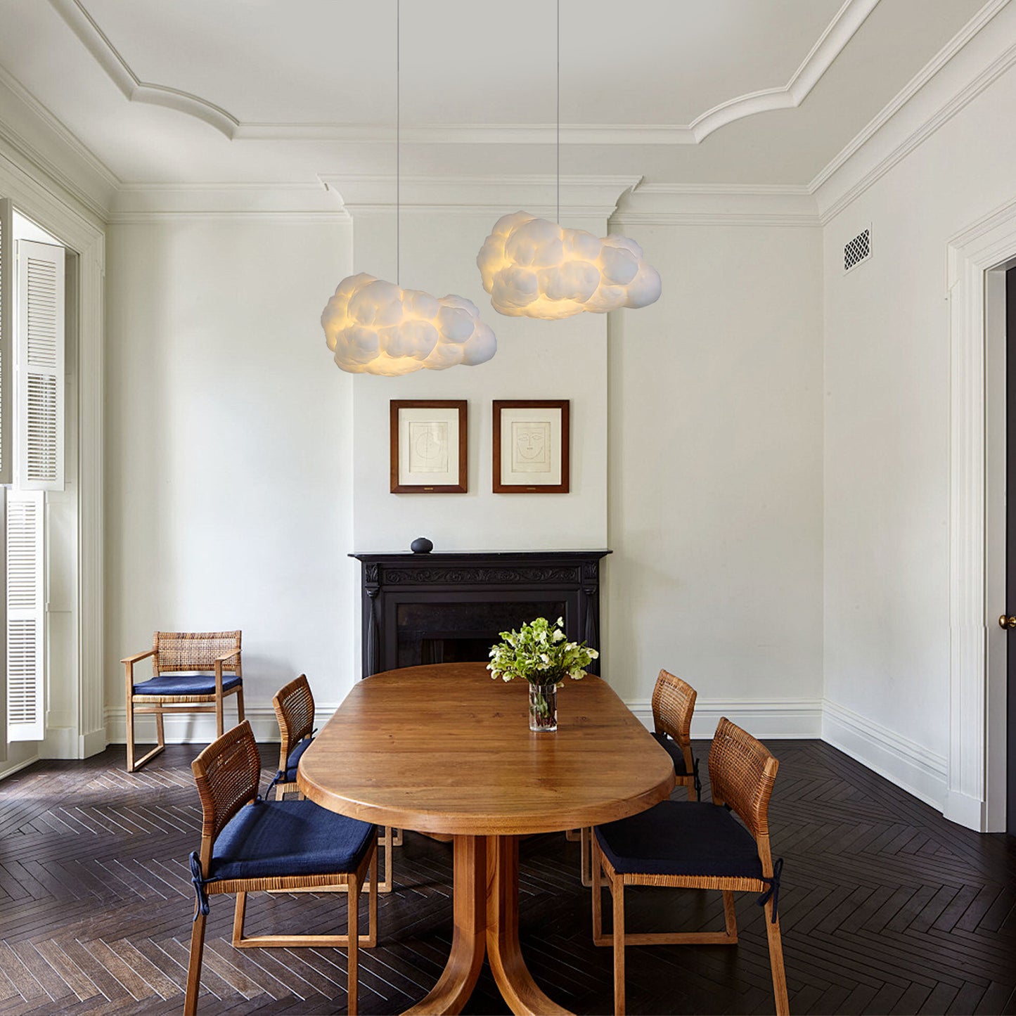 Cotton Cloud Pendant Light