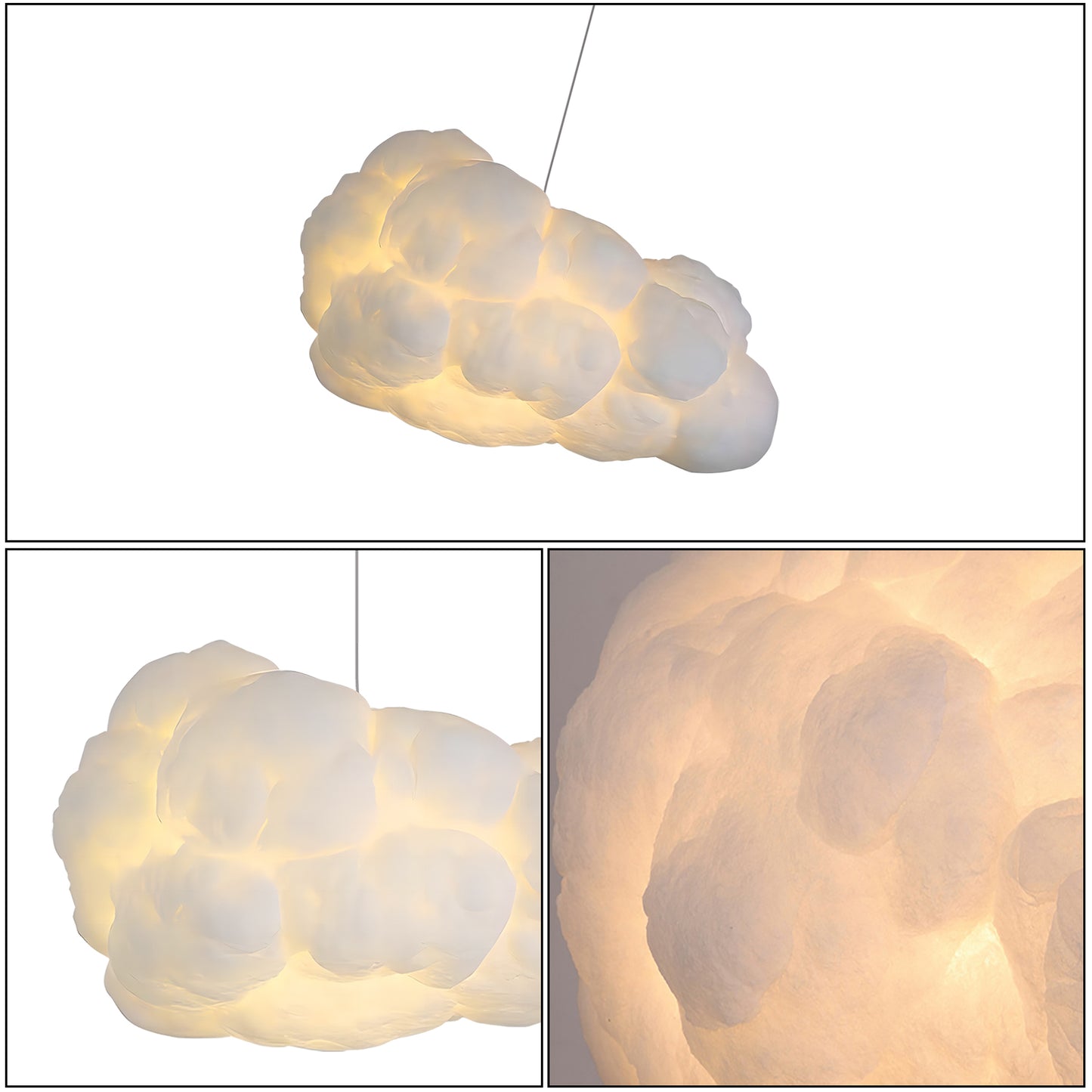Cotton Cloud Pendant Light