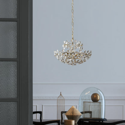 Crystal Flower Chandelier