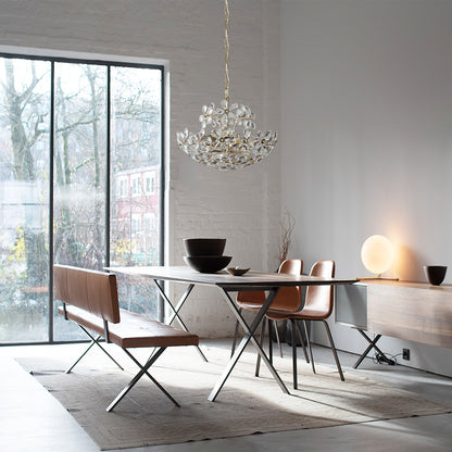 Crystal Flower Chandelier