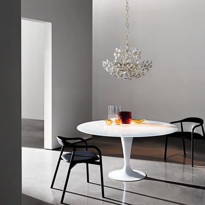 Crystal Flower Chandelier