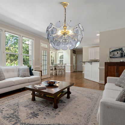 Dandelion Glass Chandelier