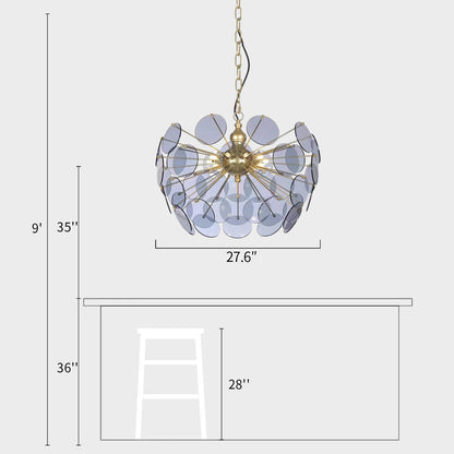 Dandelion Glass Chandelier