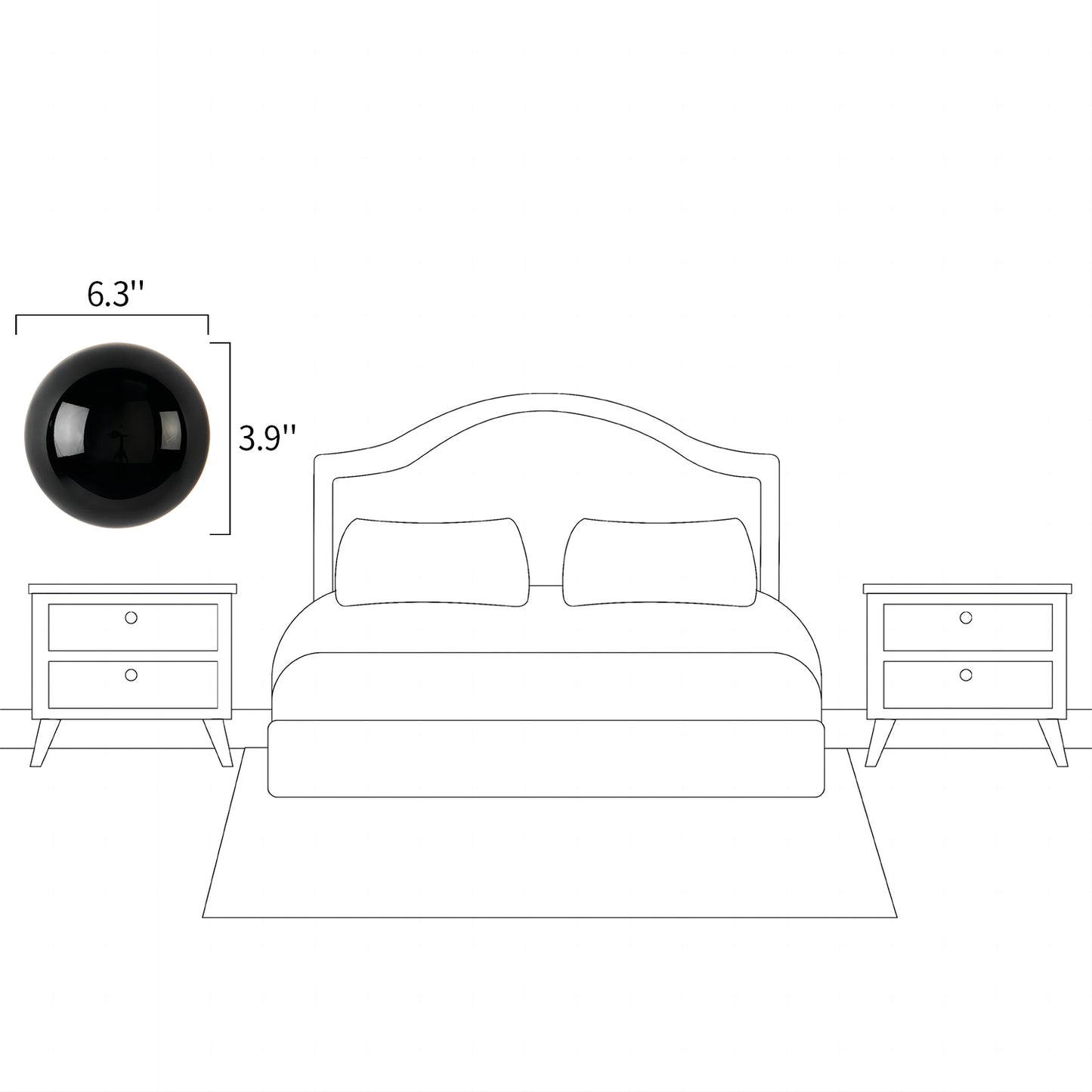Eclipse Dome Sconce