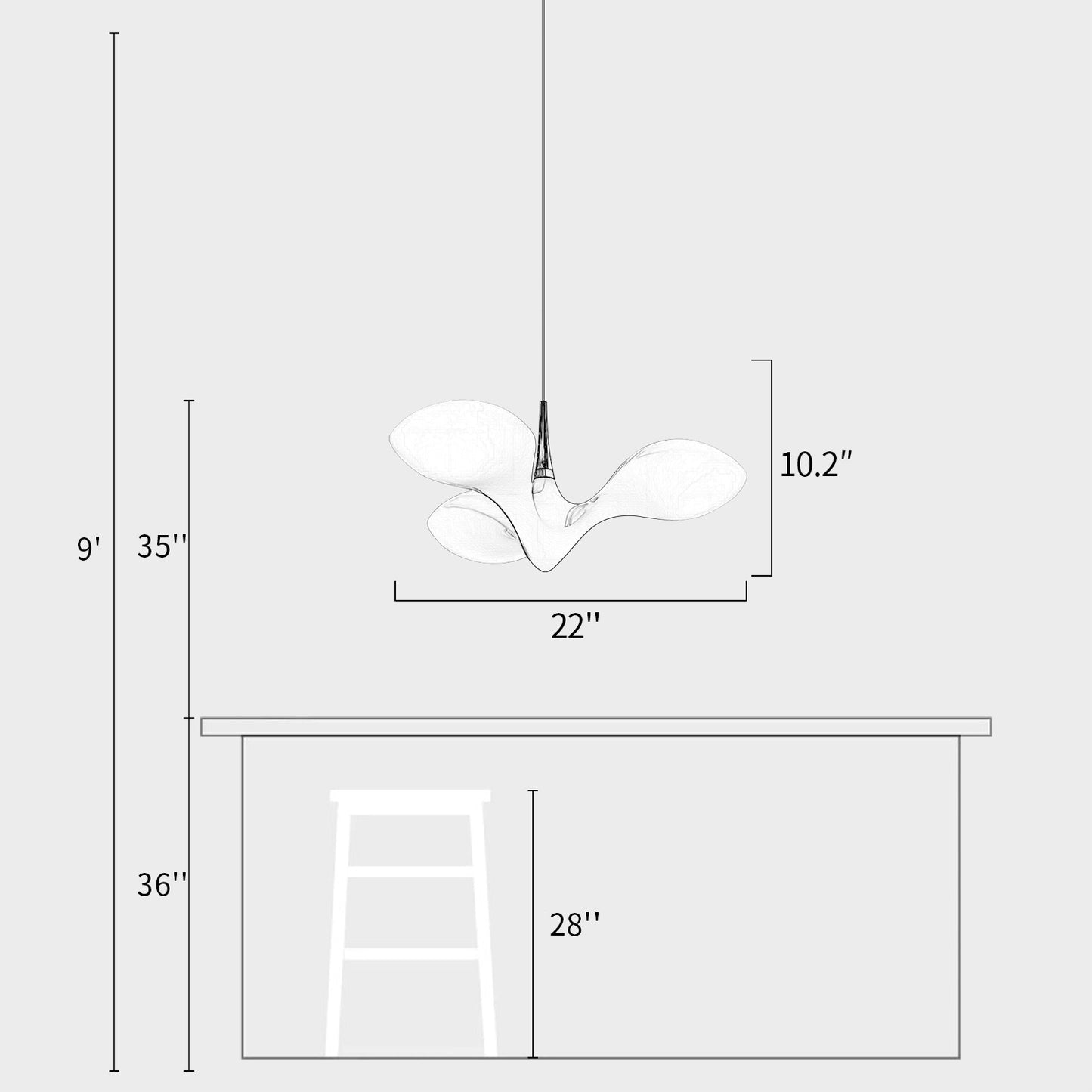 Enterprise Chrome Chandelier