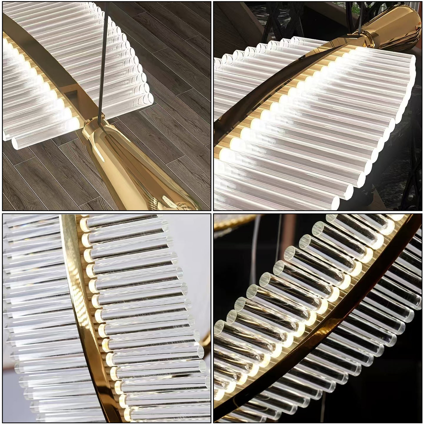 Feather Leaf Pendant Light