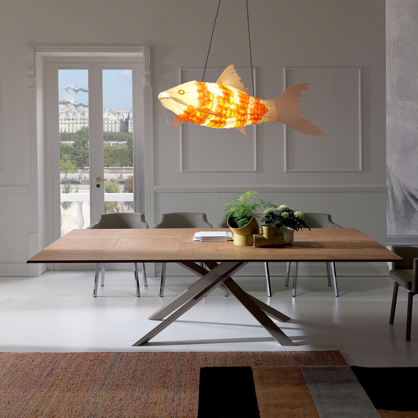 Fish Shape Pendant Light
