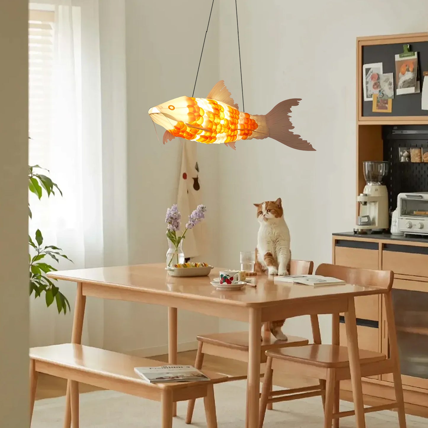 Fish Shape Pendant Light