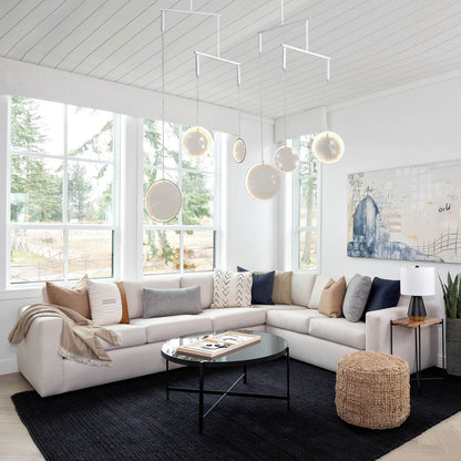 Focus Glass Pendant Light