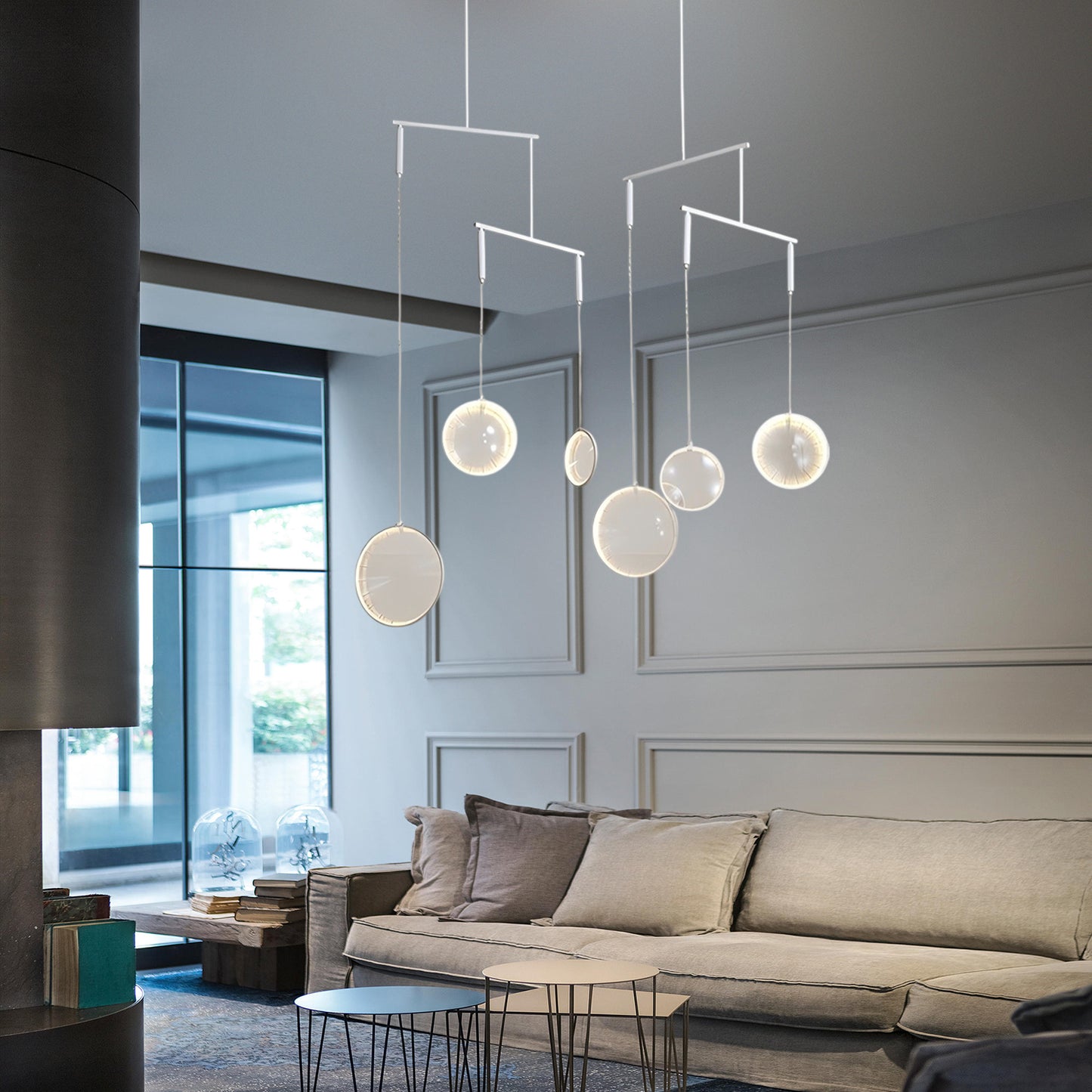 Focus Glass Pendant Light