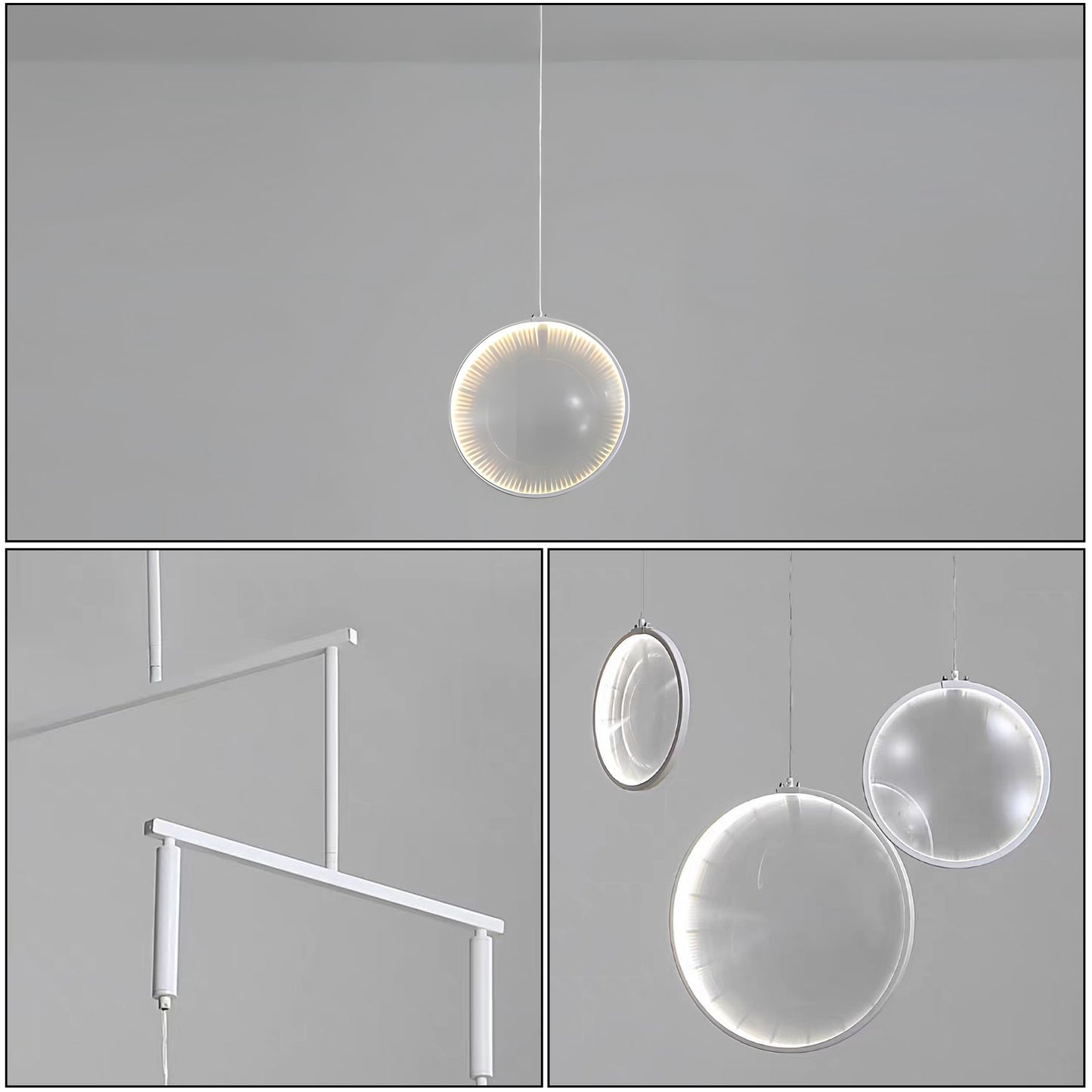 Focus Glass Pendant Light