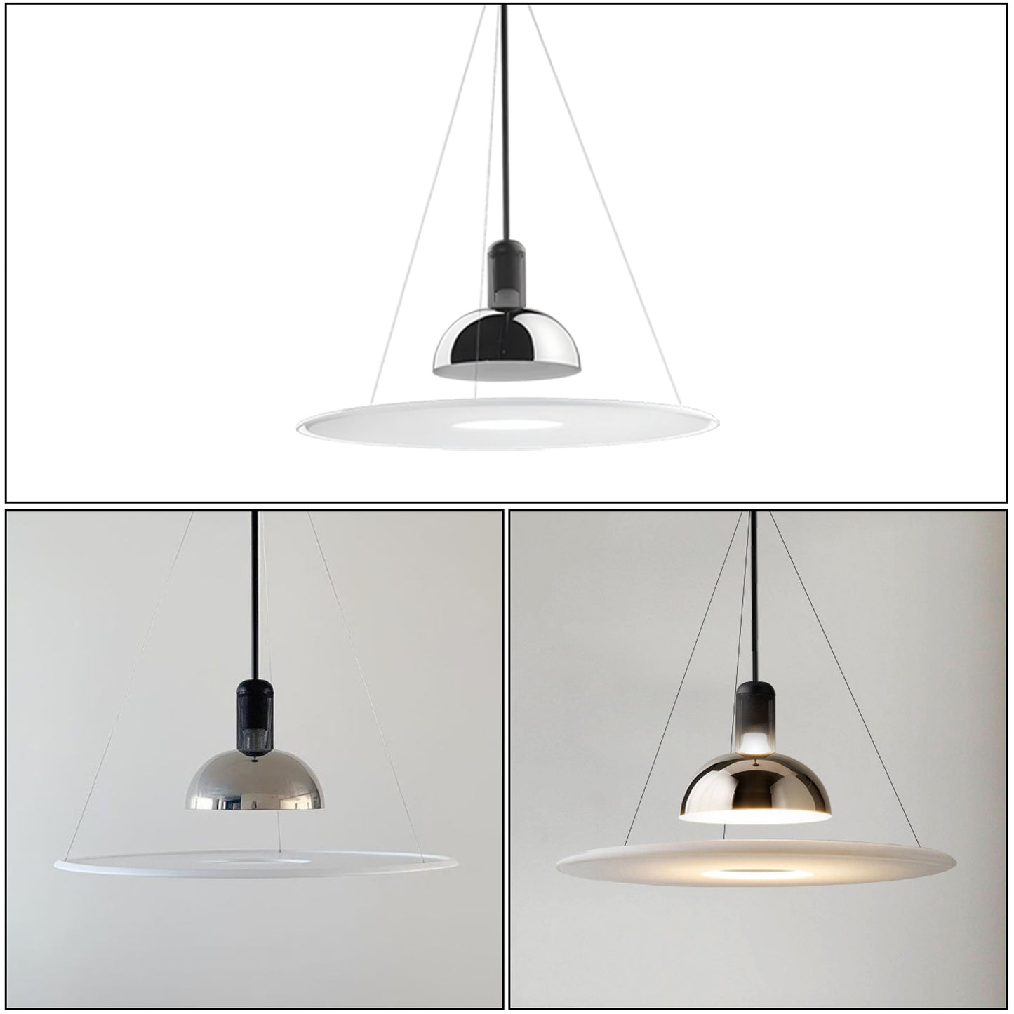 Frisbi Disc Pendant Lamp