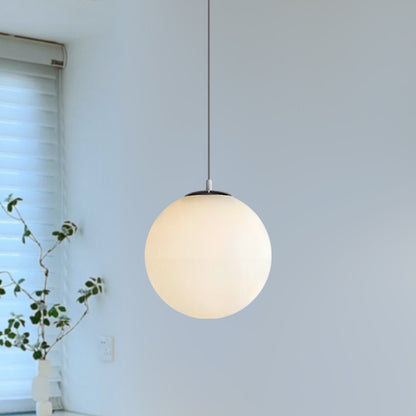 Frosted Globe Pendant
