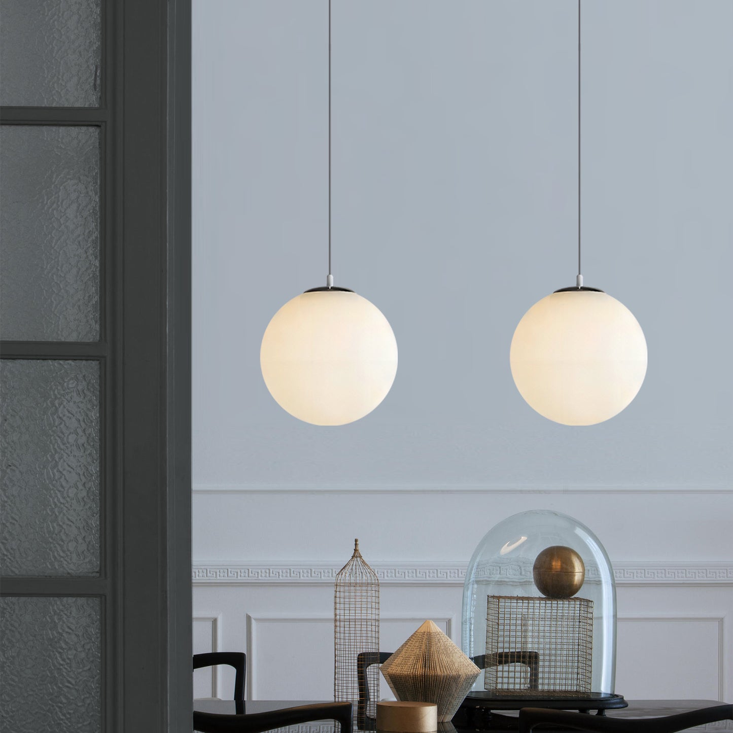 Frosted Globe Pendant