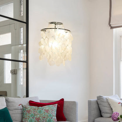 Fun Capiz Wall Lamp