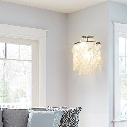 Fun Capiz Wall Lamp