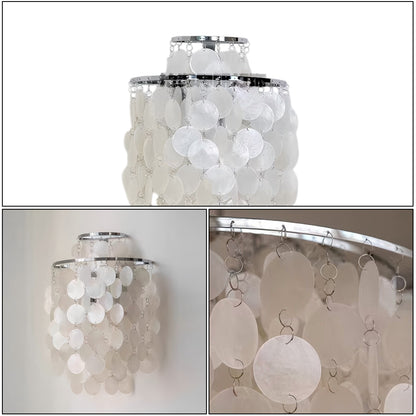 Fun Capiz Wall Lamp