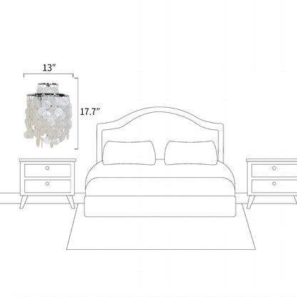 Fun Capiz Wall Lamp