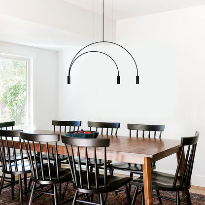 Geometric Line Pendant Light
