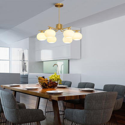 Gino Persimmon Chandelier