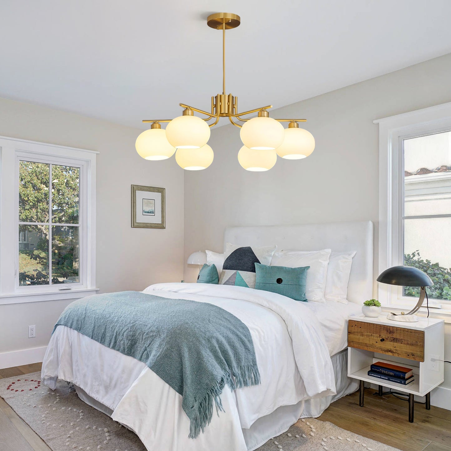 Gino Persimmon Chandelier