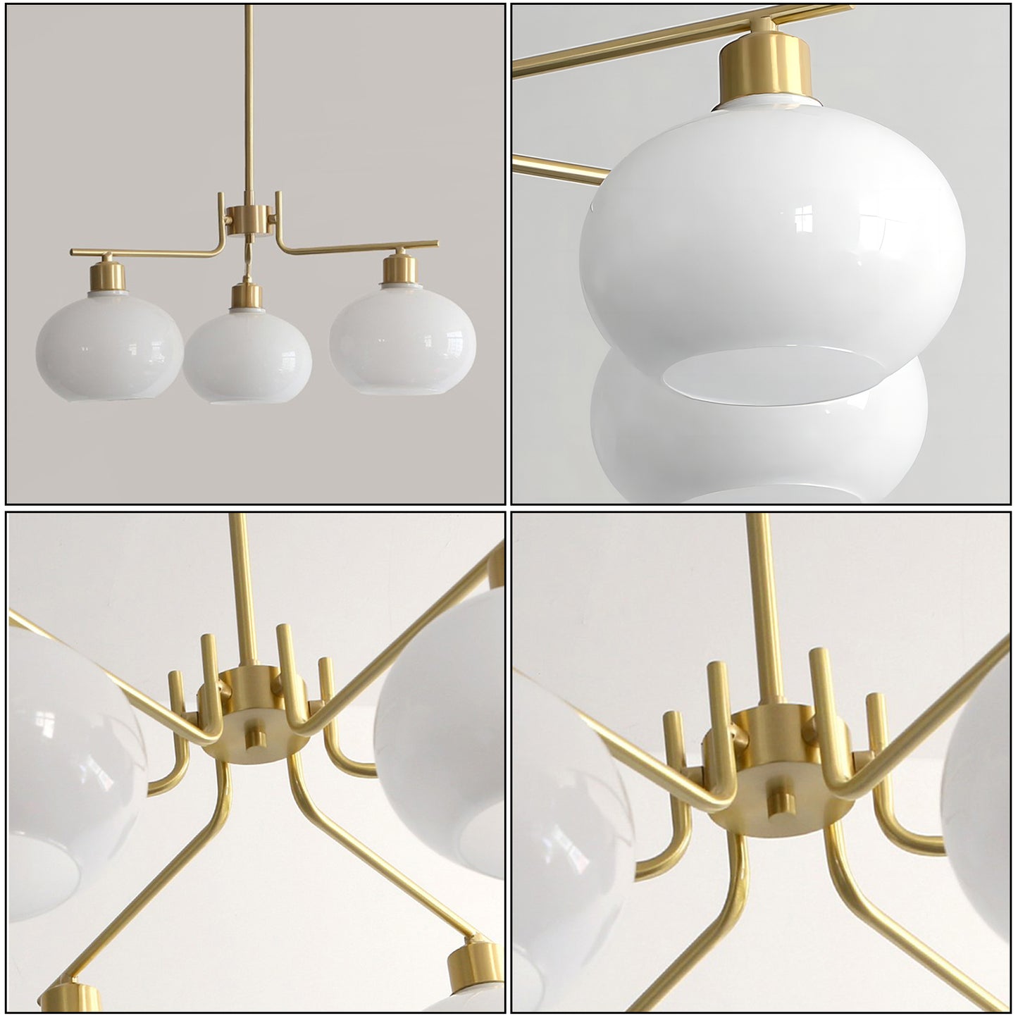 Gino Persimmon Chandelier