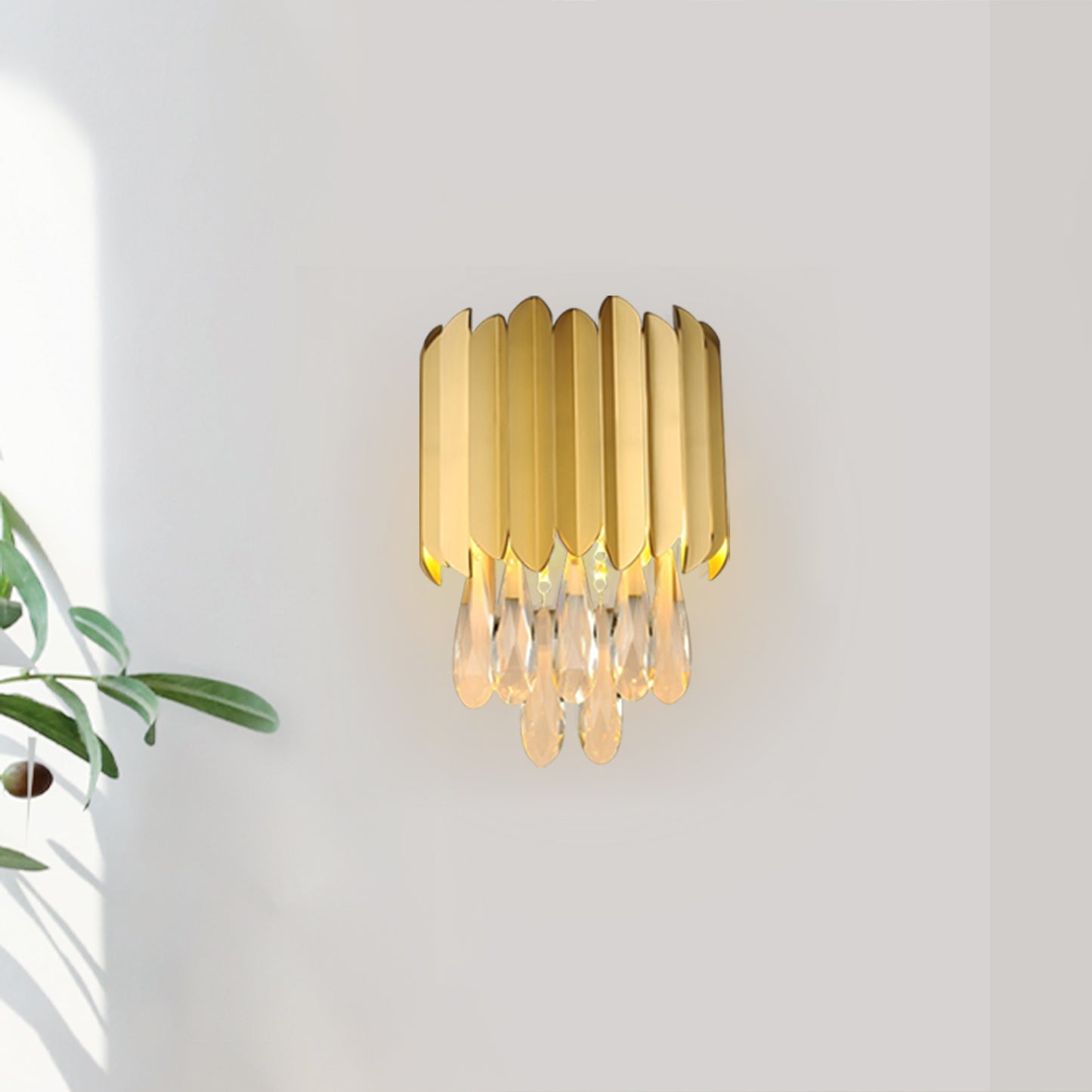 Gladius Crystal Sconce