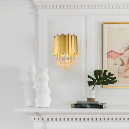 Gladius Crystal Sconce
