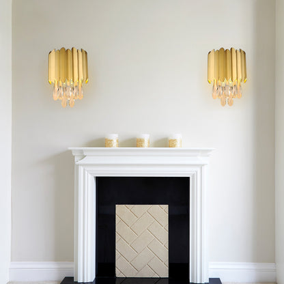 Gladius Crystal Sconce