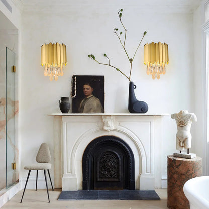 Gladius Crystal Sconce
